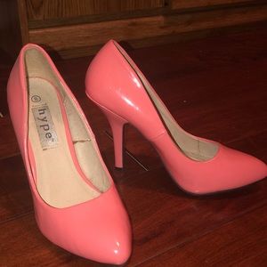 Pink heels